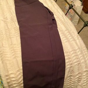 NWT Nic and Zoe Size 12 Gray/Brown Slacks